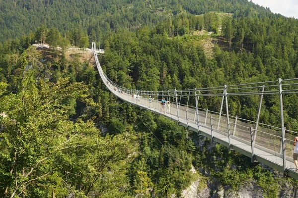 Vista Panoramica Bellissimo Paesaggio Alpino — Foto Stock