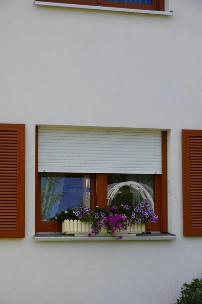 Vista Panorâmica Das Fachadas Baviera — Fotografia de Stock