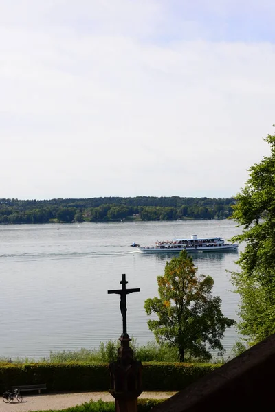 Commune Berg Starnberger See Rey Ludwig Lugar Muerte —  Fotos de Stock