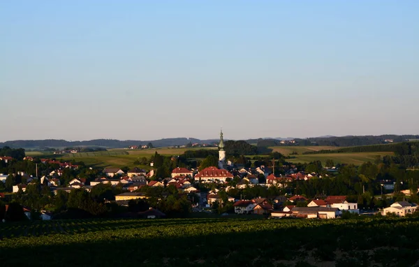Yukarı Avusturya Aspach Görünümü — Stok fotoğraf
