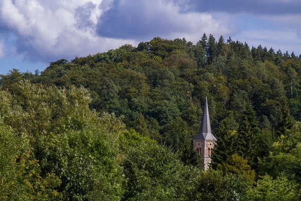 Harz Міттельгейбр Який Має Найвищу Висоту Північній Німеччині — стокове фото