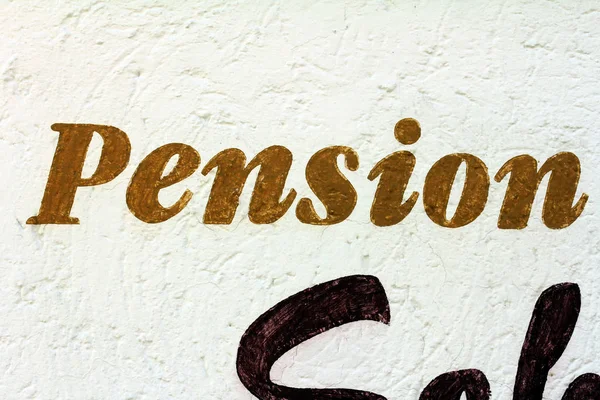 Old Guest House Stands Pension — Stock Photo, Image