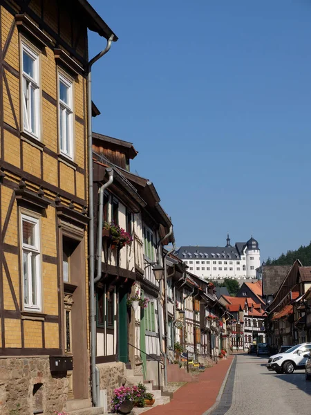 Stolberg Harz Altes Tor Rittergasse — Stockfoto