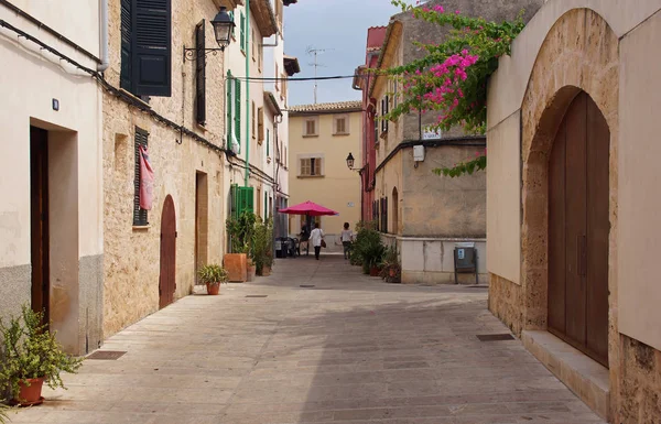 Vista Sulla Strada Della Città — Foto Stock