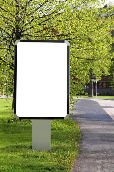 Blank Billboard Street — Stock Photo, Image