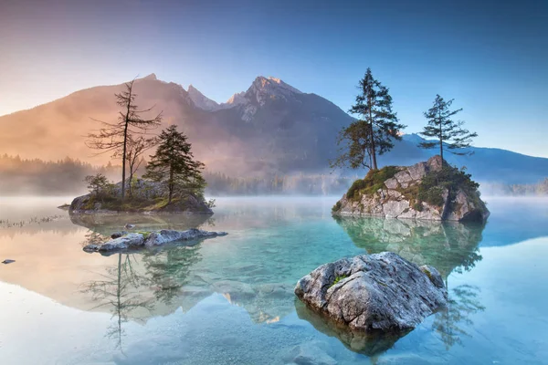 Alpenglühen Grindelwald — Stockfoto