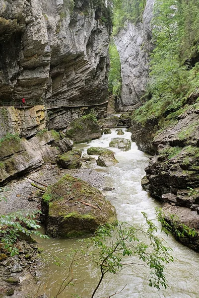 Festői Kilátás Fenséges Alpok Táj — Stock Fotó