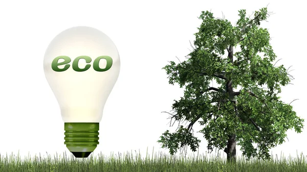 Green Energy Saving Concept — Stock Photo, Image