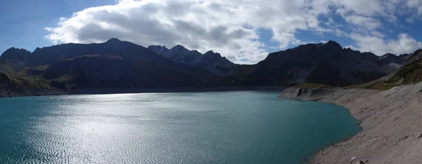 Vue Panoramique Sur Magnifique Paysage Alpin — Photo