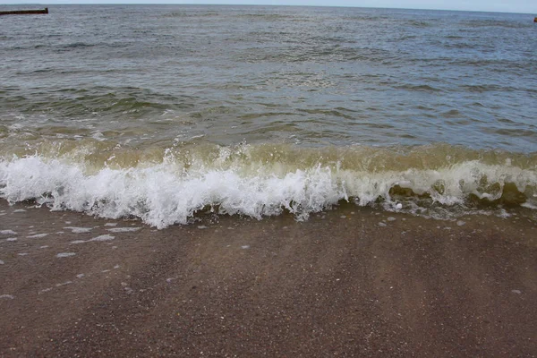 Морская Волна Пляже — стоковое фото