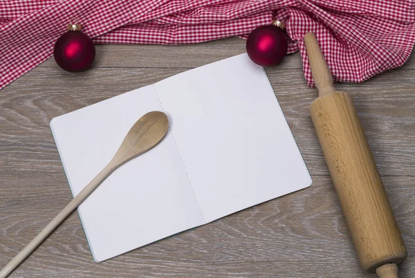 Vue Panoramique Sur Les Vacances Noël — Photo