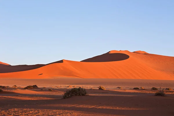 Sossusvlei位于纳米布沙漠南部 — 图库照片