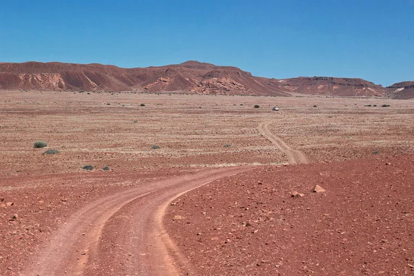 Scenisk Över Sanddyner Selektivt Fokus — Stockfoto