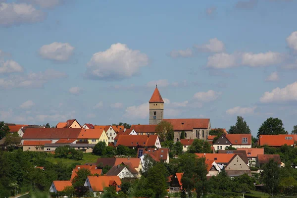 Мальовничий Вид Красиву Середньовічну Архітектуру — стокове фото