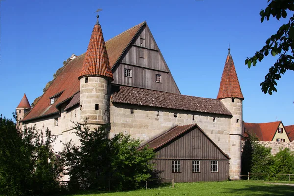 Vista Panorámica Hermosa Arquitectura Medieval — Foto de Stock
