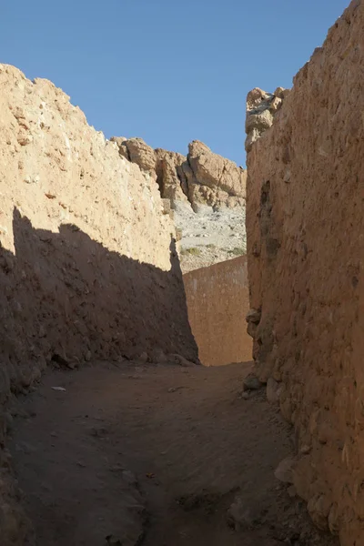 Rovine Dell Oasi Montagna Chebika Confine Del Sahara Tunisia — Foto Stock