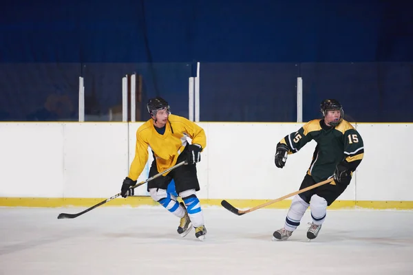 Ice Hockey Sport Players Action Business Comptetition Concpet — Stock Photo, Image