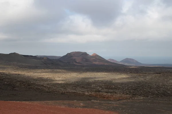 U200B U200Btimanfaya火山区 — 图库照片