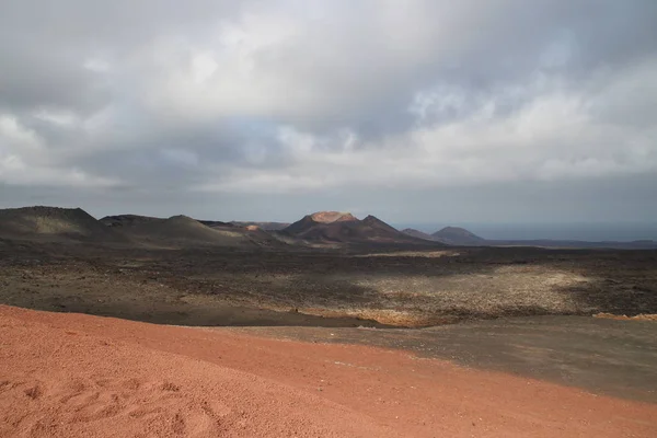 Área Vulcânica U200B U200Btimanfaya — Fotografia de Stock