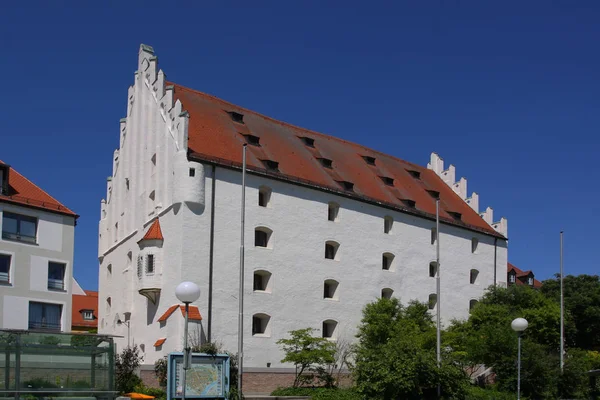 Malebný Pohled Majestátní Středověkou Architekturu — Stock fotografie