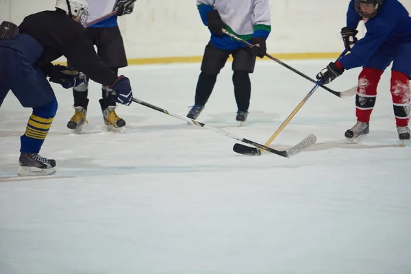 Hockey Sur Glace Joueurs Sportifs Action Concpet Compétition Affaires — Photo