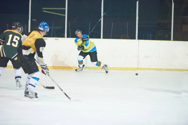 Hielo Hockey Deportistas Acción Negocio Comptetition Concpet —  Fotos de Stock