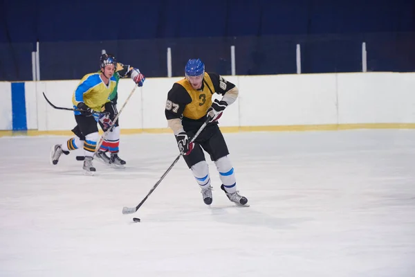 Hockey Sur Glace Joueurs Sportifs Action Concpet Compétition Affaires — Photo