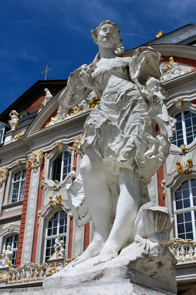 Estatua Frente Trier Del Palacio Electoral — Foto de Stock