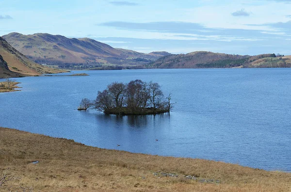 Crummock Water Distrito Los Lagos Cumbria Inglaterra — Foto de Stock