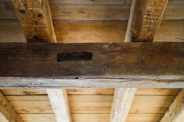 Old Wooden Ceiling House — Stock Photo, Image