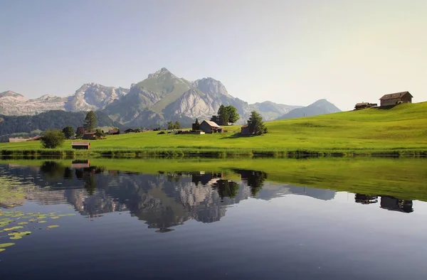 Scenic View Majestic Alps Landscape — Stock Photo, Image