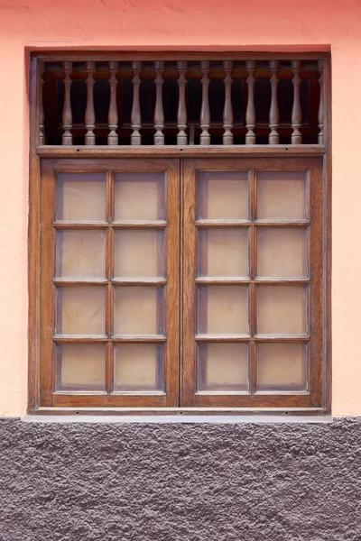 Vecchia Finestra Storica Puerto Cruz Tenerife Isole Canarie Spagna — Foto Stock