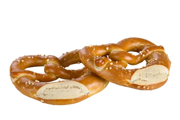 Ένα Pretzel Είναι Ένα Είδος Ψημένου Προϊόντος Ψωμιού Που Παρασκευάζεται — Φωτογραφία Αρχείου