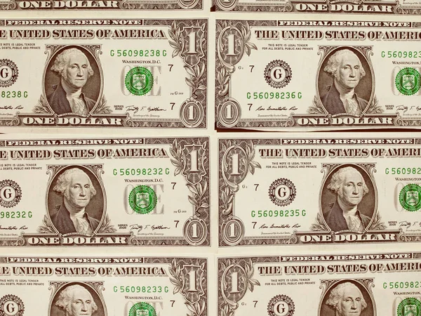 Billets Dollar Des États Unis Utiles Comme Toile Fond — Photo