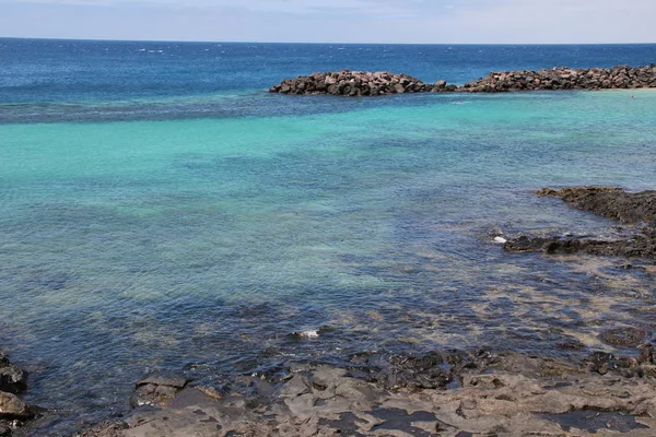 Una Baia Lanzarote — Foto Stock