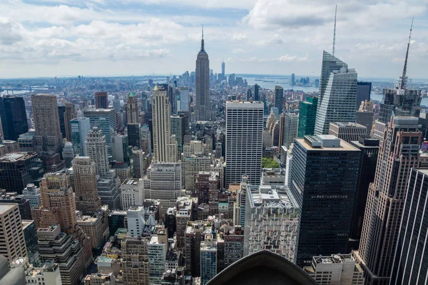 New York Från Toppen Berget — Stockfoto