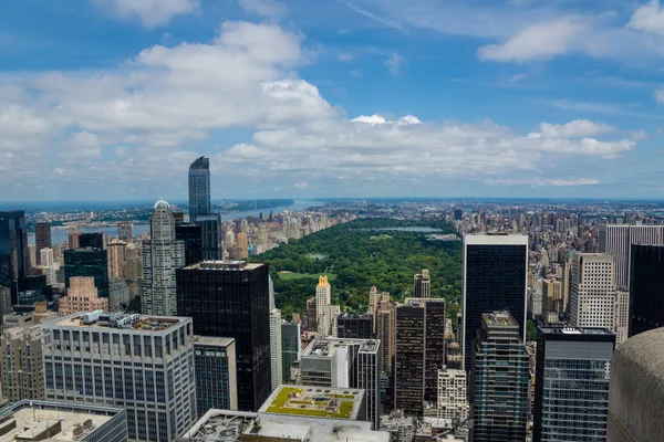 New York Vanaf Top Van Rots — Stockfoto