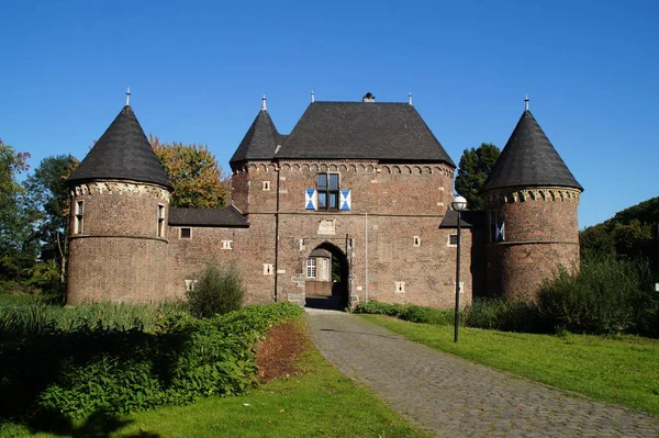 Vue Panoramique Sur Architecture Majestueuse Château Médiéval — Photo