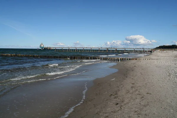 Baltiska Havet Vid Zingst — Stockfoto