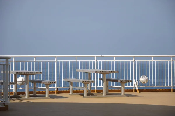 Sul Ponte Passeggeri — Foto Stock