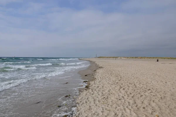 Punta Norte Marca Skagen Kattegat Skagerrak — Foto de Stock