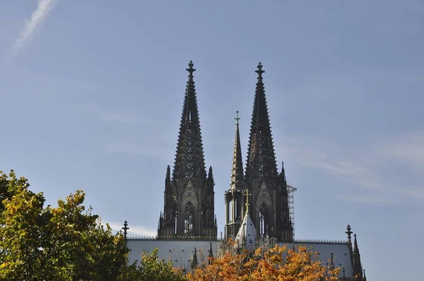 Catedral Colonia Centro Colonia Patrimonio Humanidad Rin —  Fotos de Stock