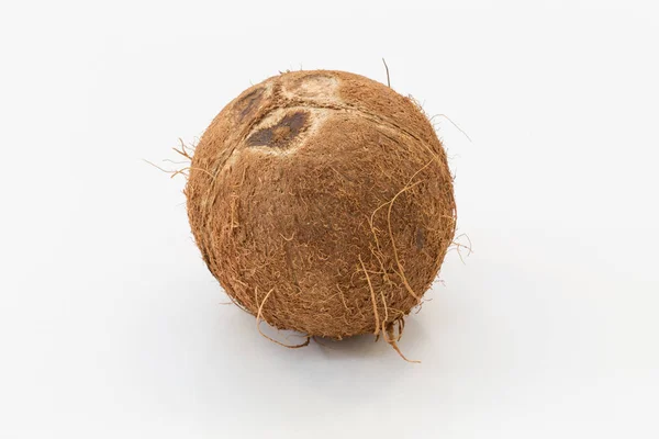 Kokosfrucht Isoliert Als Ausschnitt — Stockfoto