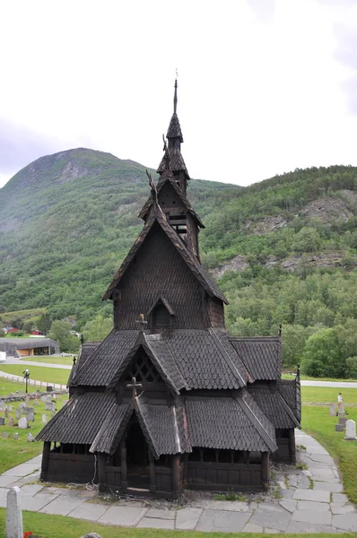 Stave Church Borgund Norway — Stock Photo, Image