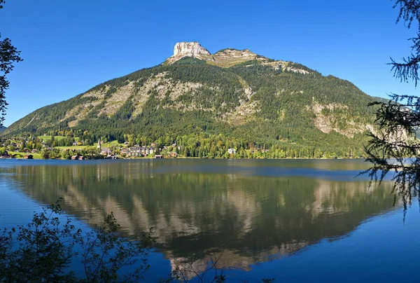 Lake Altaussee Loser Salzkammergut Styria Austria — Stok fotoğraf