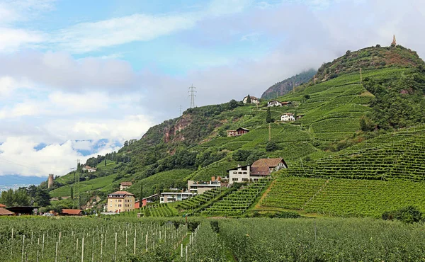 Południowy Tyrol Lub Alto Adige Jest Prowincją Północno Wschodnich Włoszech — Zdjęcie stockowe
