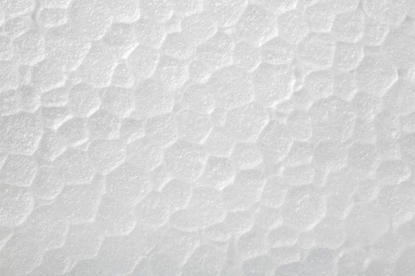 Primo Piano Polistirolo Bianco Come Sfondo — Foto Stock