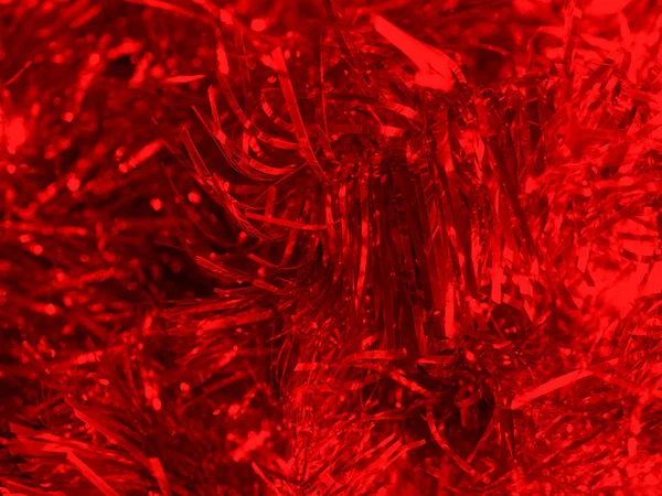 Χριστουγεννιάτικα Στολίδια Μονοχρωματικό Κόκκινο Τόνο Χρήσιμη Ένα Αφηρημένο Φόντο Για — Φωτογραφία Αρχείου
