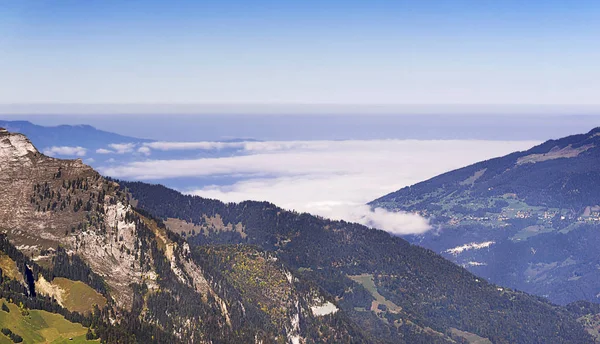 Mannelijk Bergstation Uitzicht Vanuit Het Noordwesten — Stockfoto