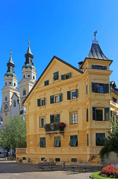 Hofburgplatz Katedrála Bressanonu Jižním Tyrolsku — Stock fotografie